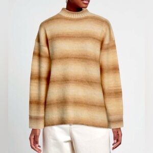 NWOT Acne Studios Kesme Sweater Desert Brown Wool Alpaca Mohair Size S